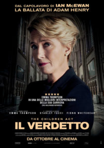 Scena sulla decisione tratta dal film "The Children Act - Il Verdetto"